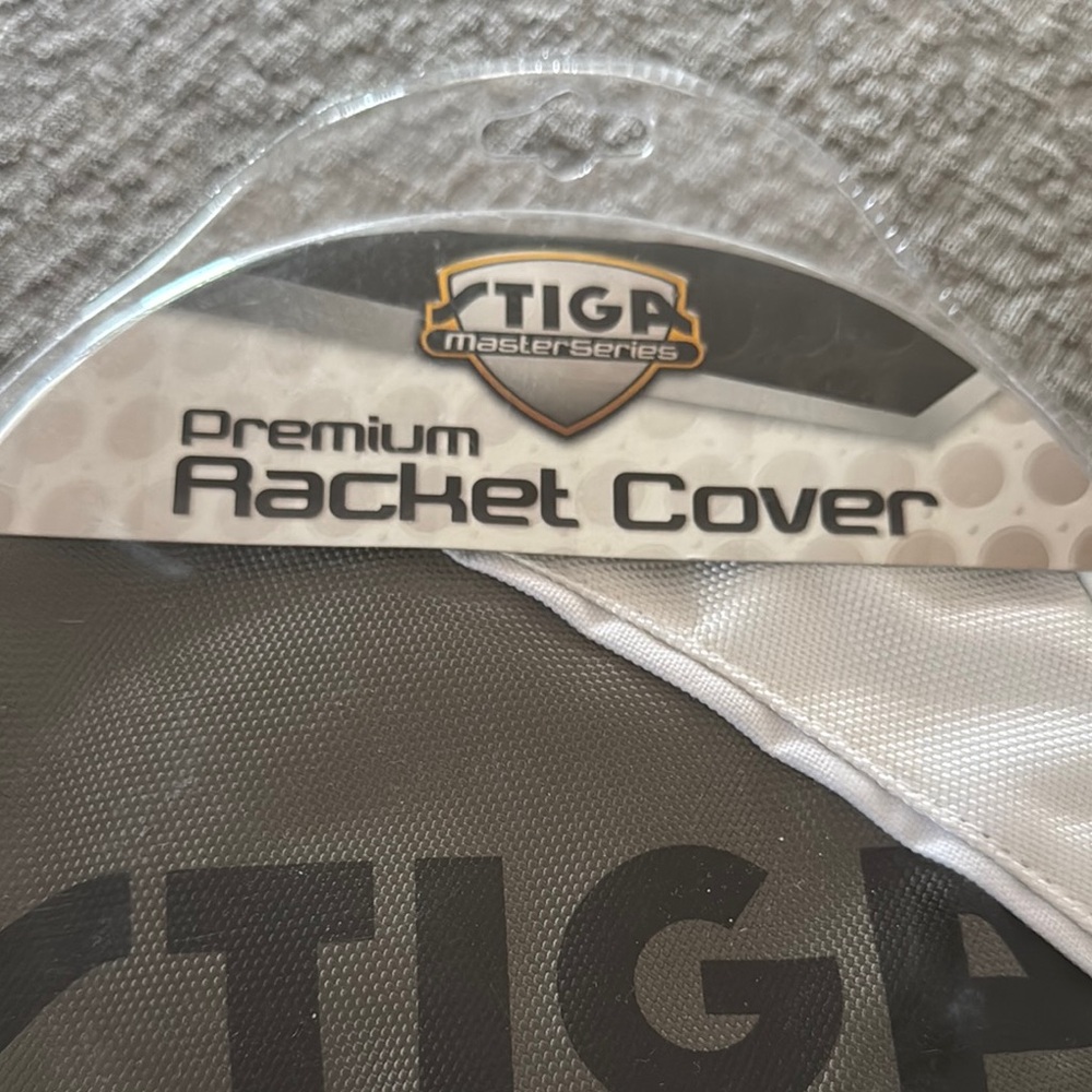 Stig Red and Gray Premium Racket Cover - Picture 2 of 7